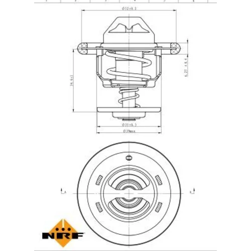 Termostat chladenia 725206 /NRF/ - obr. 5