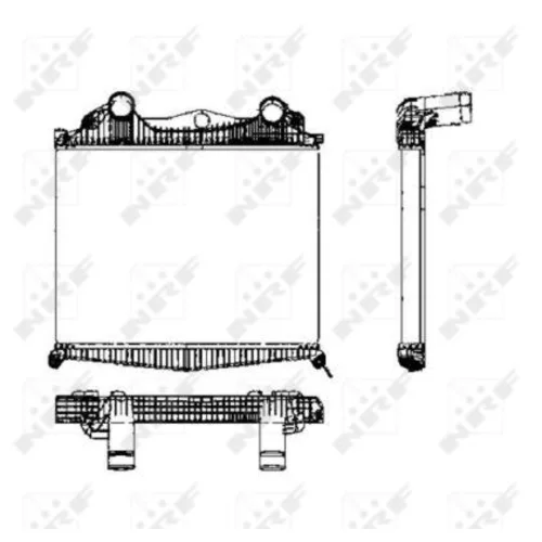 Chladič plniaceho vzduchu 30449 /NRF/ - obr. 4