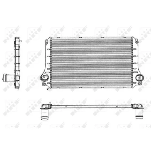 Chladič plniaceho vzduchu 30784 /NRF/ - obr. 3