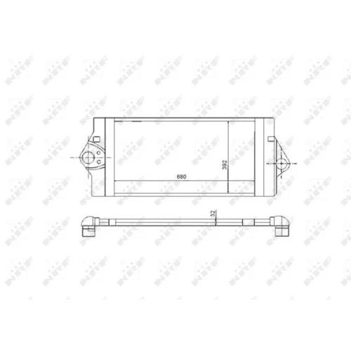 Chladič plniaceho vzduchu 30893 /NRF/ - obr. 4