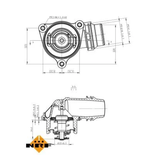 Termostat chladenia 725222 /NRF/ - obr. 5