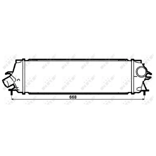 Chladič plniaceho vzduchu 30271 /NRF/ - obr. 2