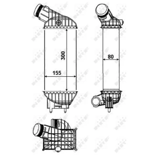 Chladič plniaceho vzduchu 30462 /NRF/ - obr. 7