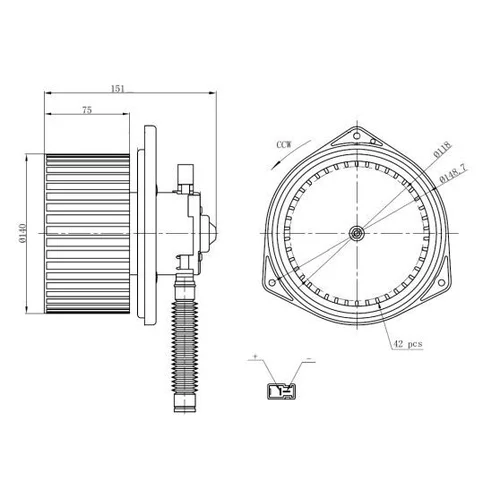 Vnútorný ventilátor 34286 /NRF/ - obr. 5
