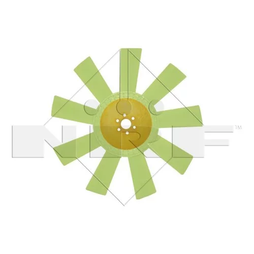 Koleso ventilátora chladenia motora NRF 49808