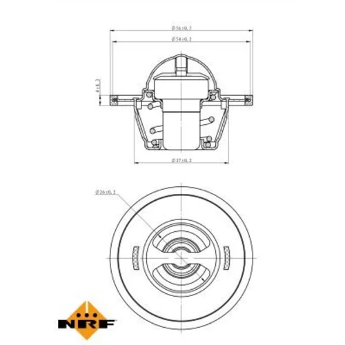 Termostat chladenia 725135 /NRF/ - obr. 5
