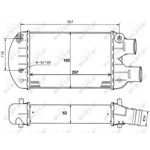 Chladič plniaceho vzduchu 30122A /NRF/ - obr. 4