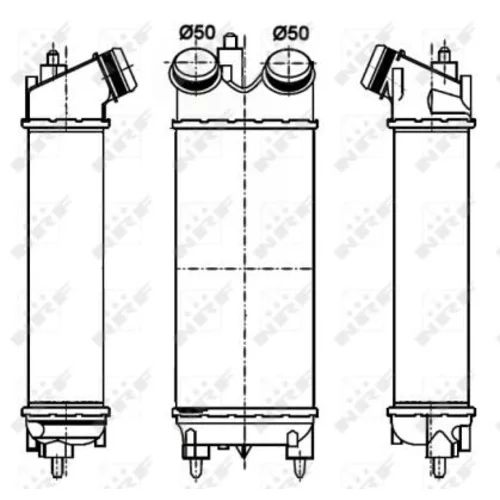 Chladič plniaceho vzduchu 30274 /NRF/ - obr. 3