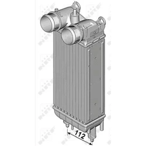 Chladič plniaceho vzduchu 30282 /NRF/ - obr. 7