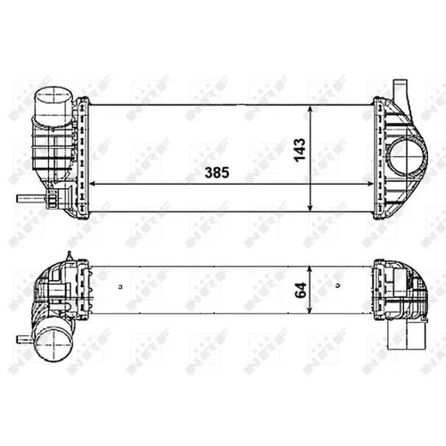 Chladič plniaceho vzduchu 30468 /NRF/ - obr. 4