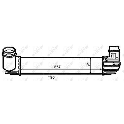 Chladič plniaceho vzduchu 30481 /NRF/ - obr. 4