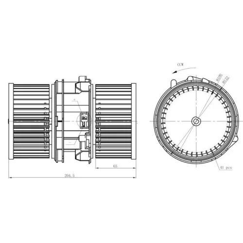 Vnútorný ventilátor 34290 /NRF/ - obr. 5