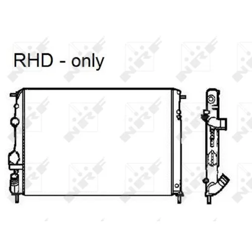 Chladič motora 58326 /NRF/ - obr. 4