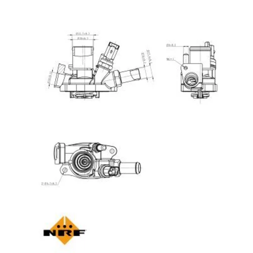 Termostat chladenia 725034 /NRF/ - obr. 4