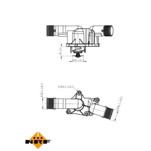 Termostat chladenia 725050 /NRF/ - obr. 4
