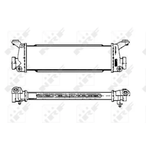 Chladič plniaceho vzduchu 30151 /NRF/ - obr. 4