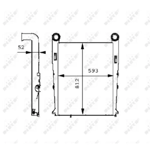 Chladič plniaceho vzduchu 30219 /NRF/ - obr. 4