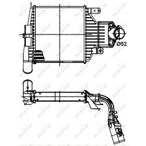 Chladič plniaceho vzduchu 30301 /NRF/ - obr. 4