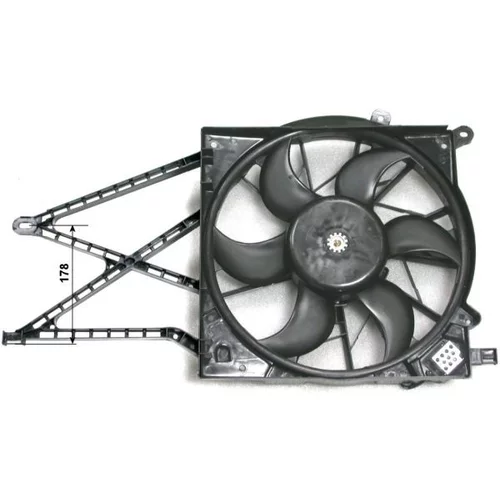 Ventilátor chladenia motora 47582 /NRF/ - obr. 1