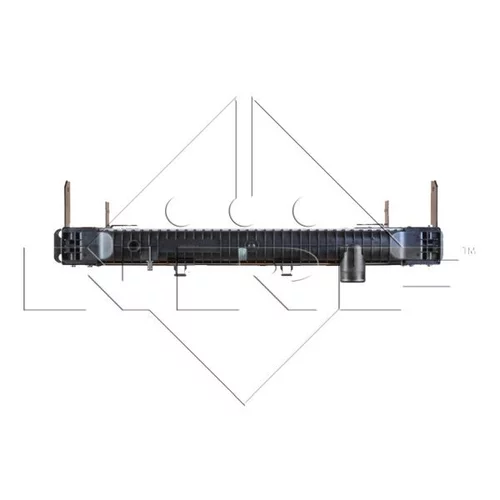 Chladič motora 58404 /NRF/ - obr. 2