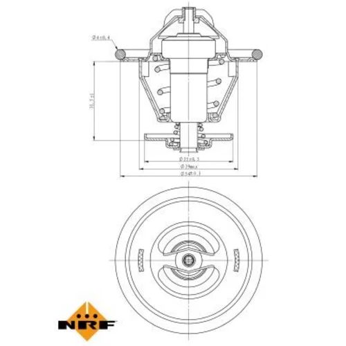 Termostat chladenia 725202 /NRF/ - obr. 5