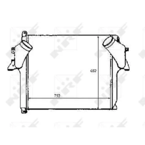 Chladič plniaceho vzduchu 30409 /NRF/ - obr. 4