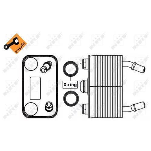 Chladič oleja automatickej prevodovky 31076 /NRF/ - obr. 7