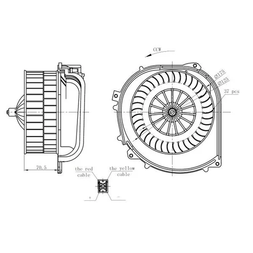Vnútorný ventilátor 34282 /NRF/ - obr. 5