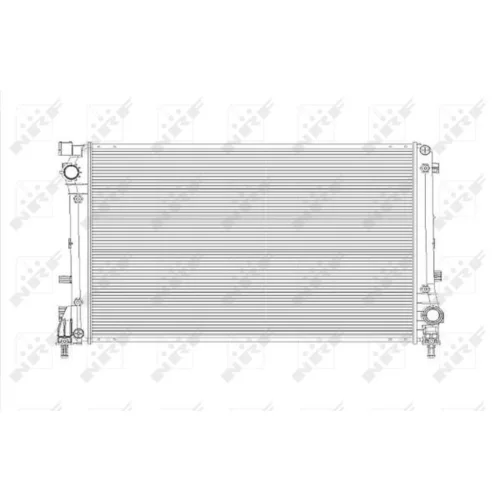 Chladič motora 53835 /NRF/ - obr. 5