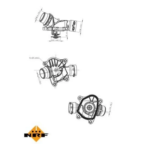 Termostat chladenia 725041 /NRF/ - obr. 5