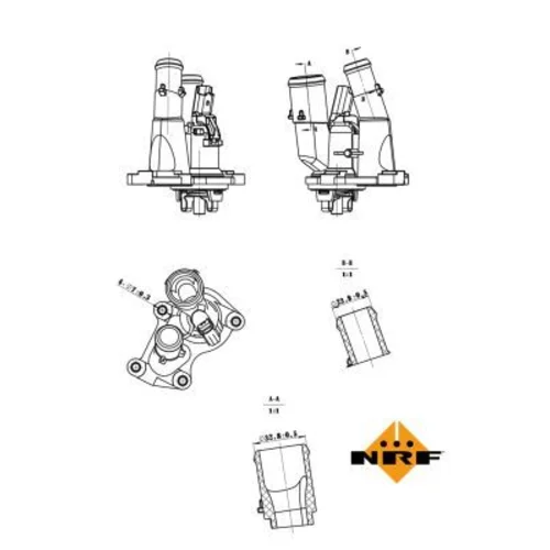 Termostat chladenia 725048 /NRF/ - obr. 5