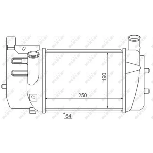 Chladič plniaceho vzduchu 30346 /NRF/ - obr. 4
