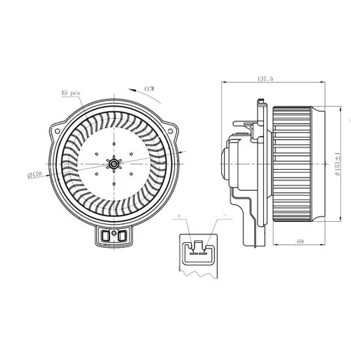 Vnútorný ventilátor 34267 /NRF/ - obr. 4