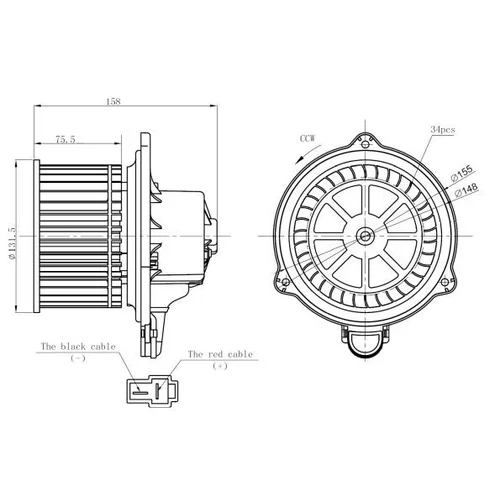 Vnútorný ventilátor 34274 /NRF/ - obr. 4