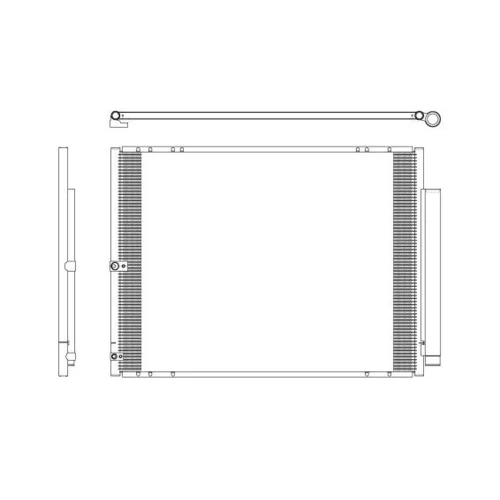Kondenzátor klimatizácie 350276 /NRF/ - obr. 5