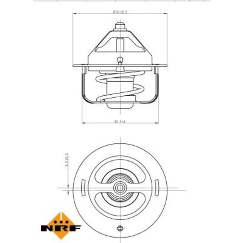 Termostat chladenia 725147 /NRF/ - obr. 5