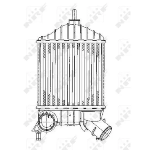 Chladič plniaceho vzduchu 30141 /NRF/ - obr. 4