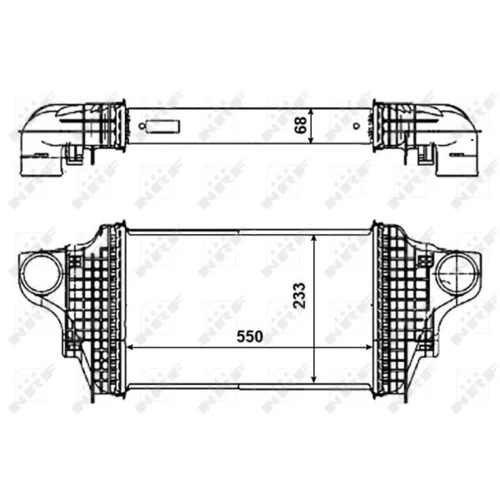 Chladič plniaceho vzduchu 30464 /NRF/ - obr. 4