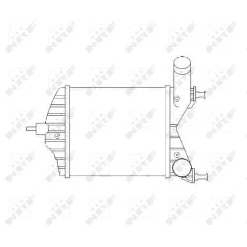 Chladič plniaceho vzduchu 30862 /NRF/ - obr. 4