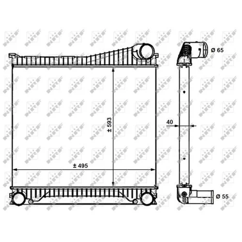 Chladič plniaceho vzduchu 30913 /NRF/ - obr. 4