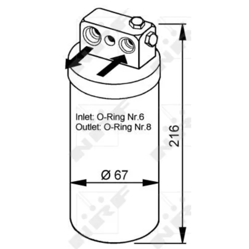 Vysúšač klimatizácie 33104 /NRF/ - obr. 4