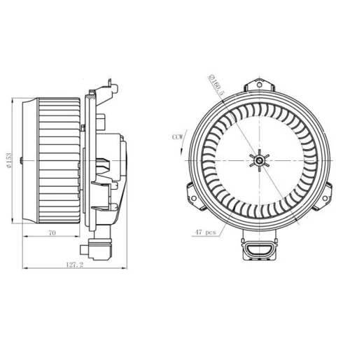 Vnútorný ventilátor 34277 /NRF/ - obr. 4