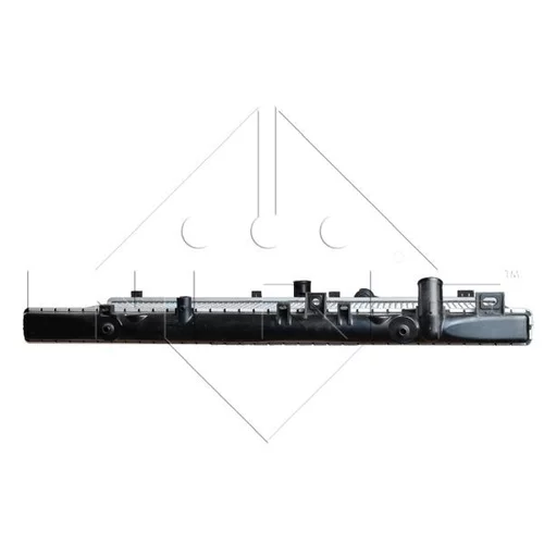 Chladič motora 53508 /NRF/ - obr. 2