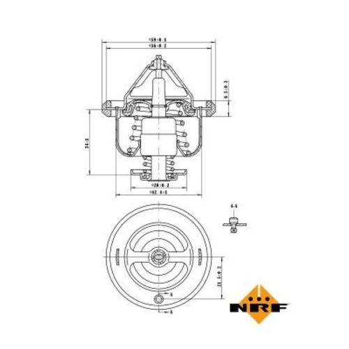 Termostat chladenia 725053 /NRF/ - obr. 4