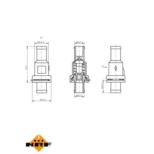 Termostat chladenia 725166 /NRF/ - obr. 4