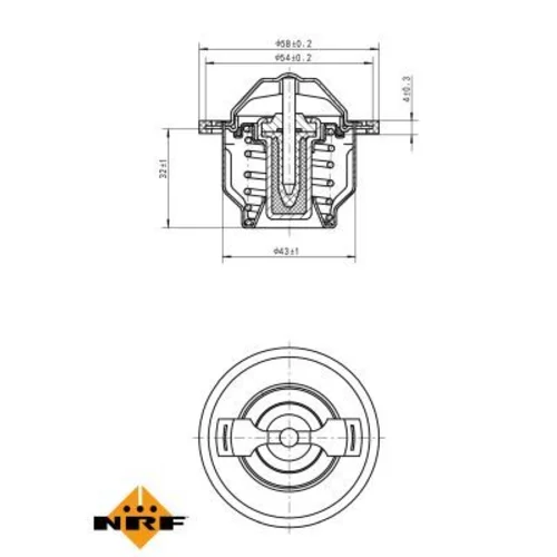 Termostat chladenia 725205 /NRF/ - obr. 5