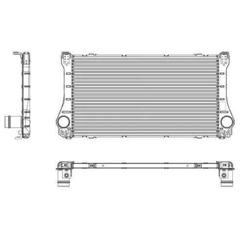 Chladič plniaceho vzduchu 30786 /NRF/ - obr. 4