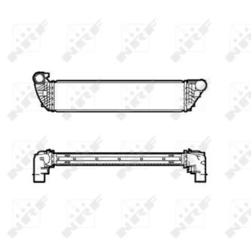 Chladič plniaceho vzduchu 30859 /NRF/ - obr. 4