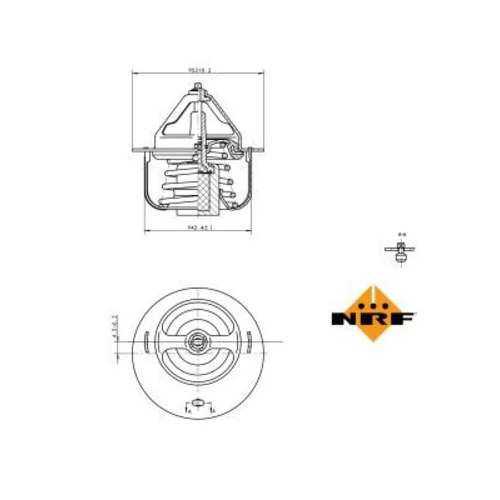 Termostat chladenia 725057 /NRF/ - obr. 4