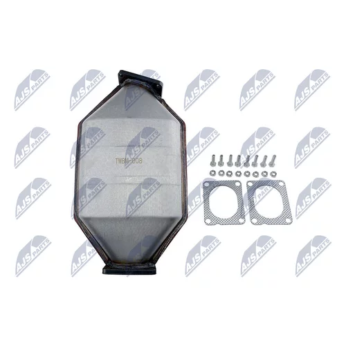 Filter sadzí/pevných častíc výfukového systému DPF-BM-008 /NTY/ - obr. 2